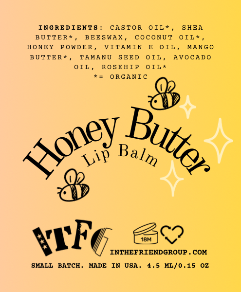 Honey Butter Lip Balm 4.5ml/0.15oz
