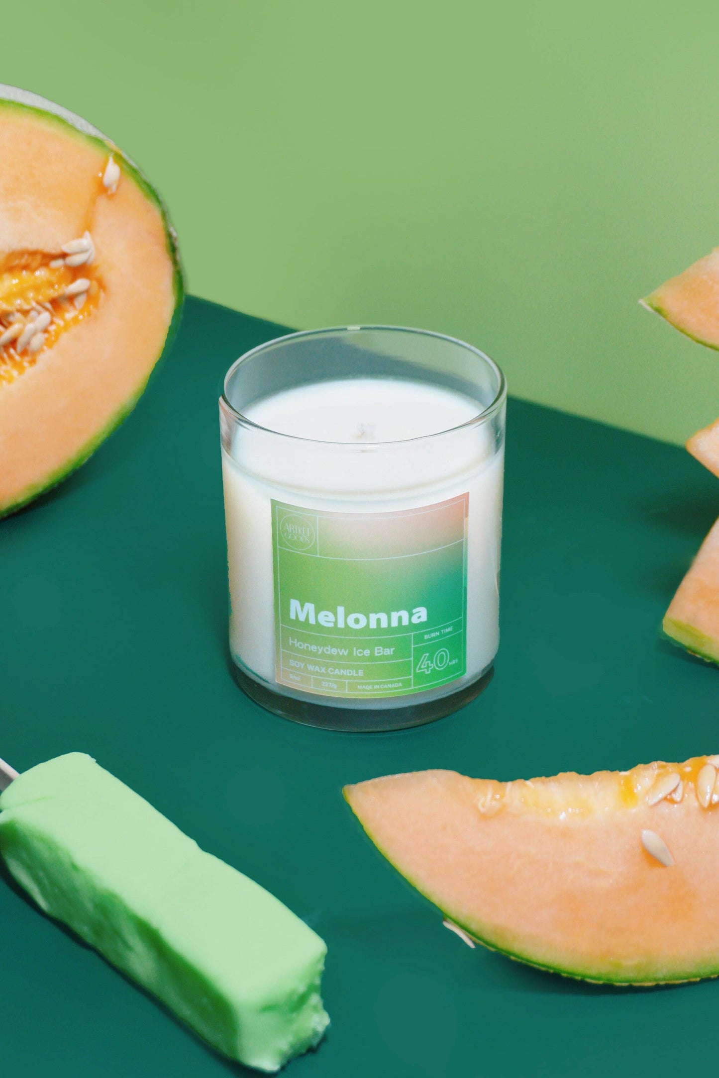 Melonna Ice Bar Scented Candle