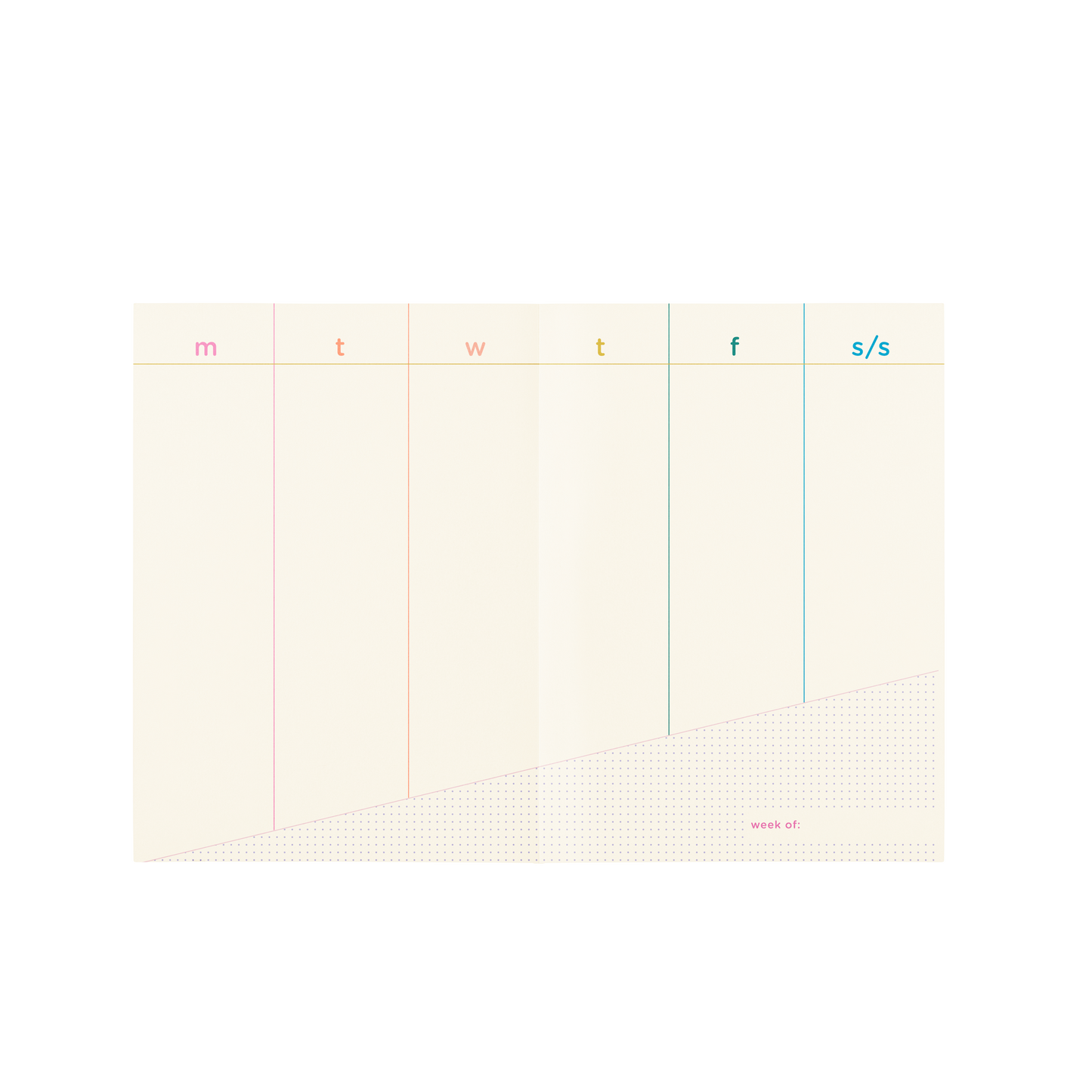 Perpetual Planner - Clean & Colorful: Cosmic Clouds (large)
