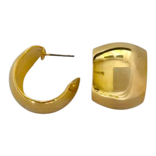 Sade Half-Hoop Earrings (DEADSTOCK & gold plated)