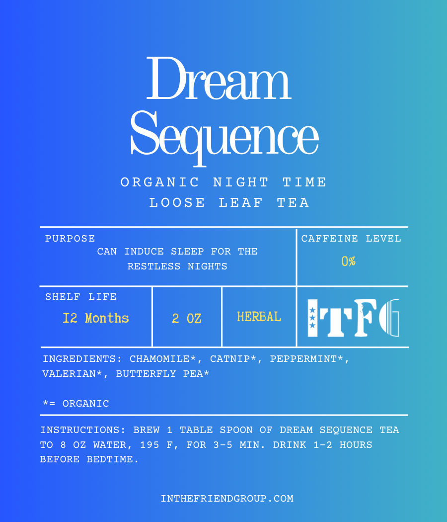 Dream Sequence Organic Loose Leaf Tea 2oz