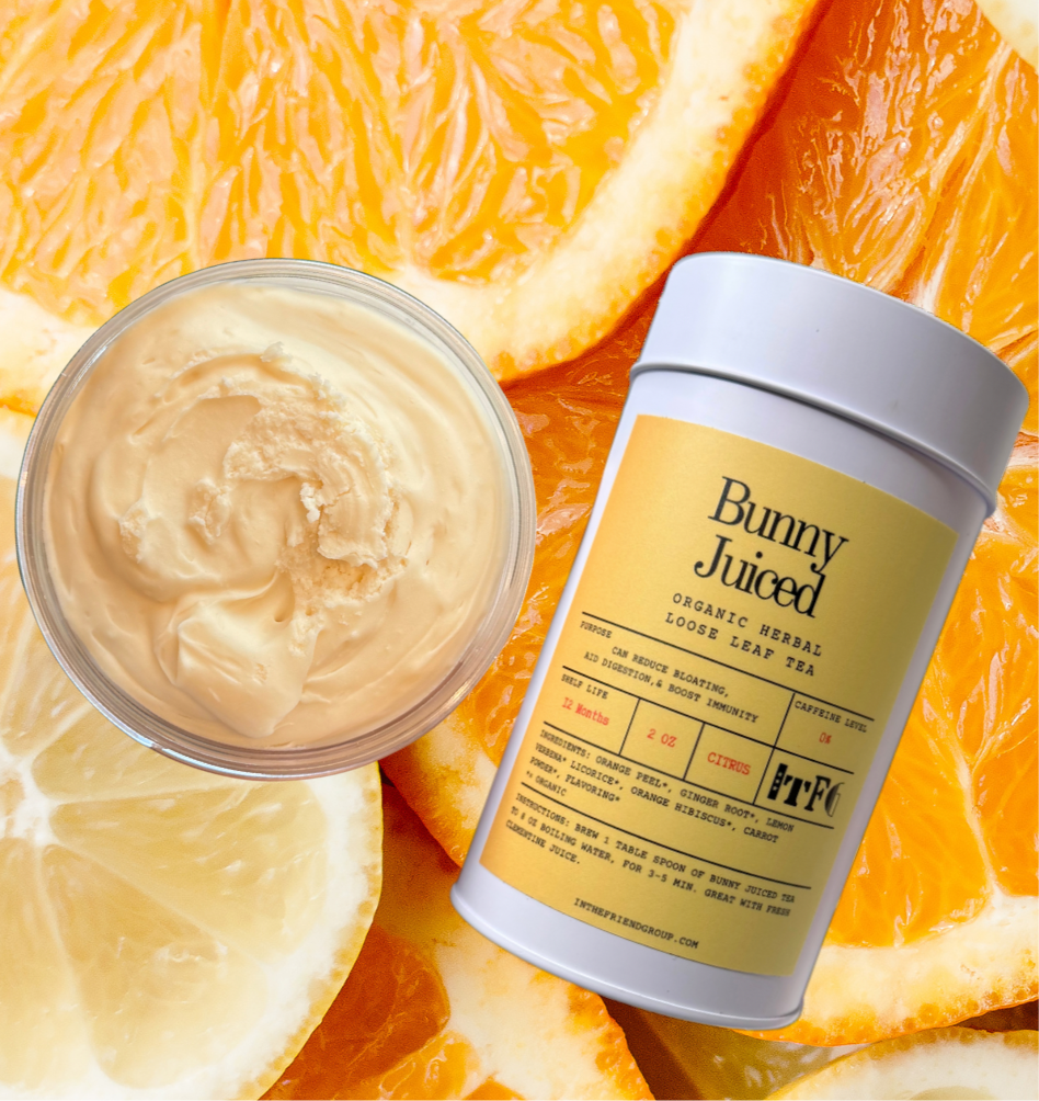 Handmade, orange, ginger, body butter