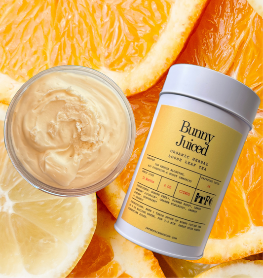 Handmade, orange, ginger, body butter