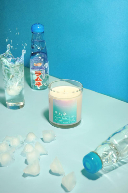 Japanese Ramune Soda Soy Wax Blend Candle
