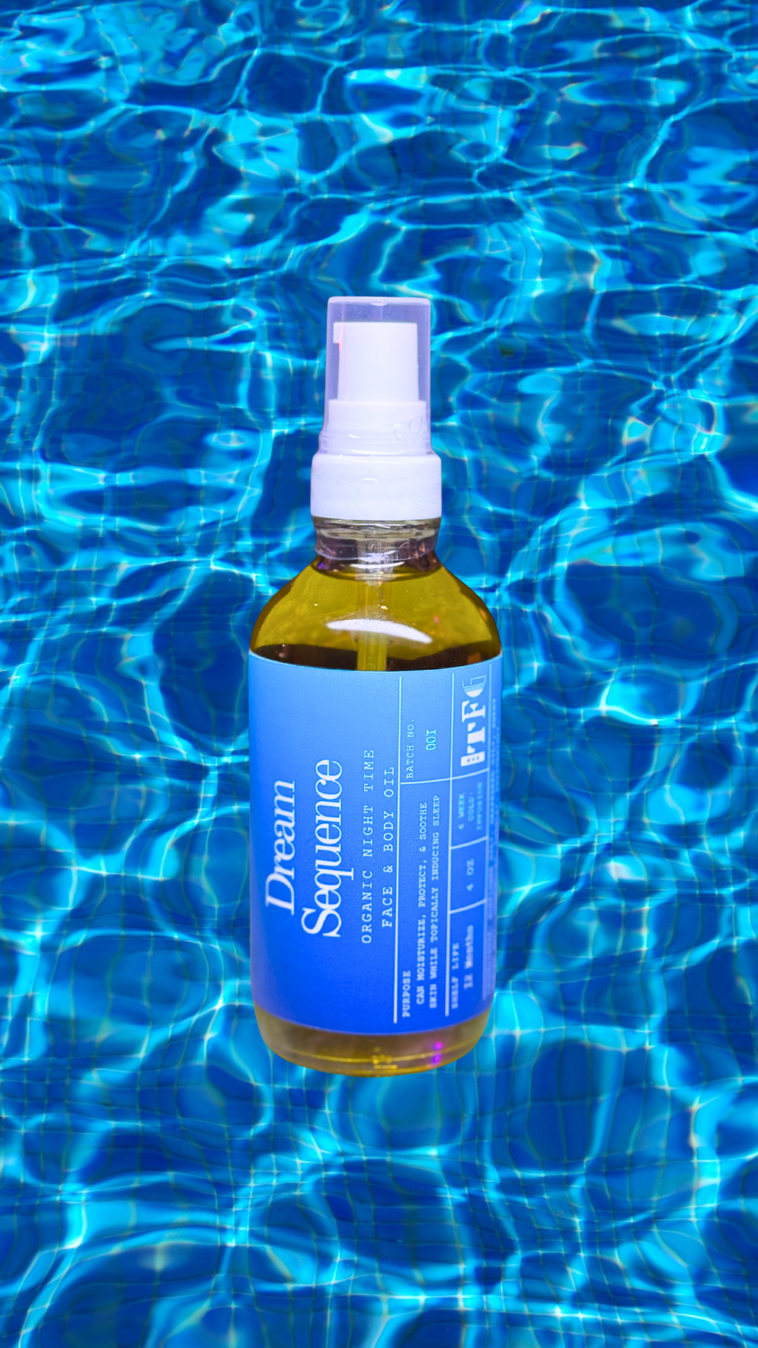 Dream Sequence Organic Nighttime Face & Body Oil 4oz