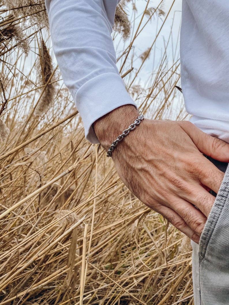 Osiris Link Bracelet (brass) Adjustable
