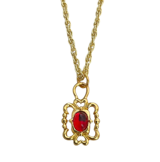 Juliette Rope Necklace (VINTAGE & gold plated)