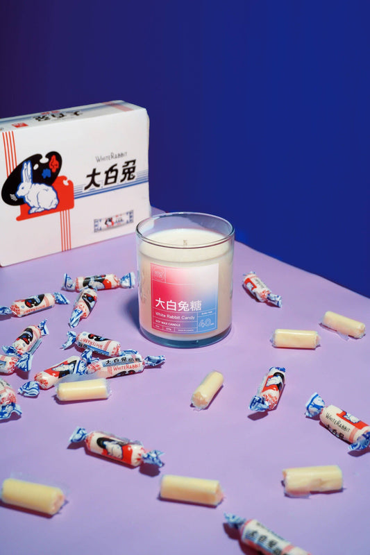 White Rabbit Candy Soy Wax Candle