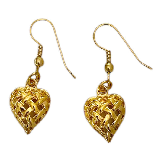 Moi Lolita Dangle Earrings (DEADSTOCK & gold plated)